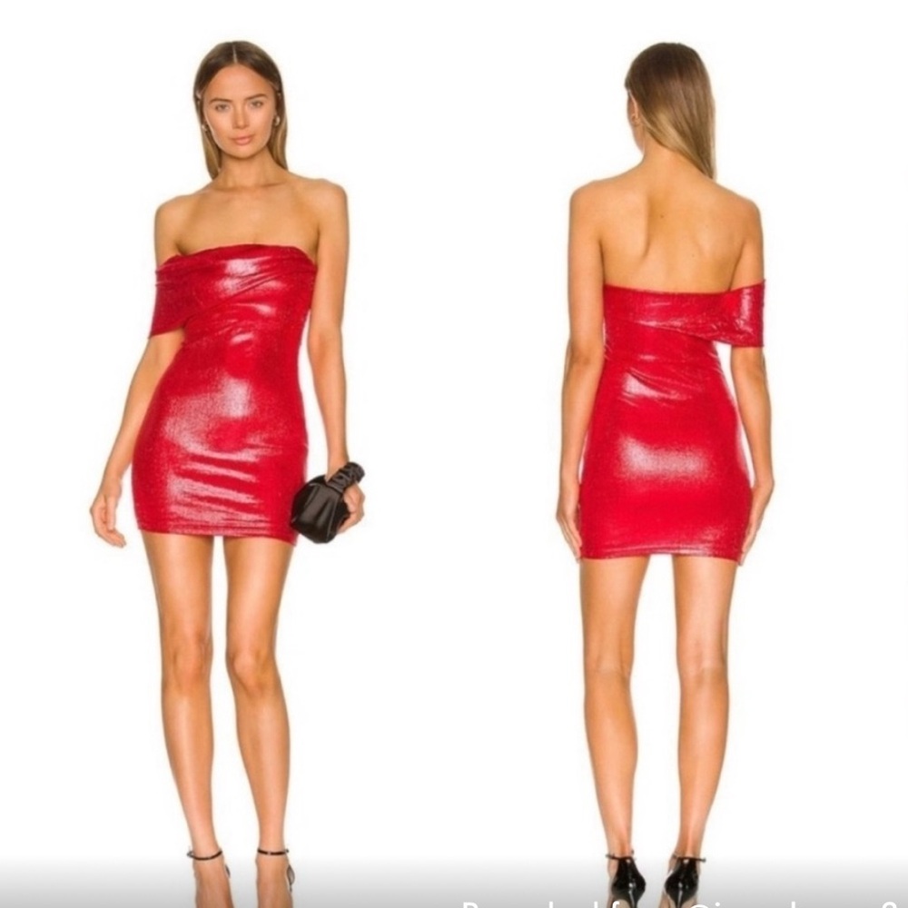 Superdown Tamia red mini dress from Revolve